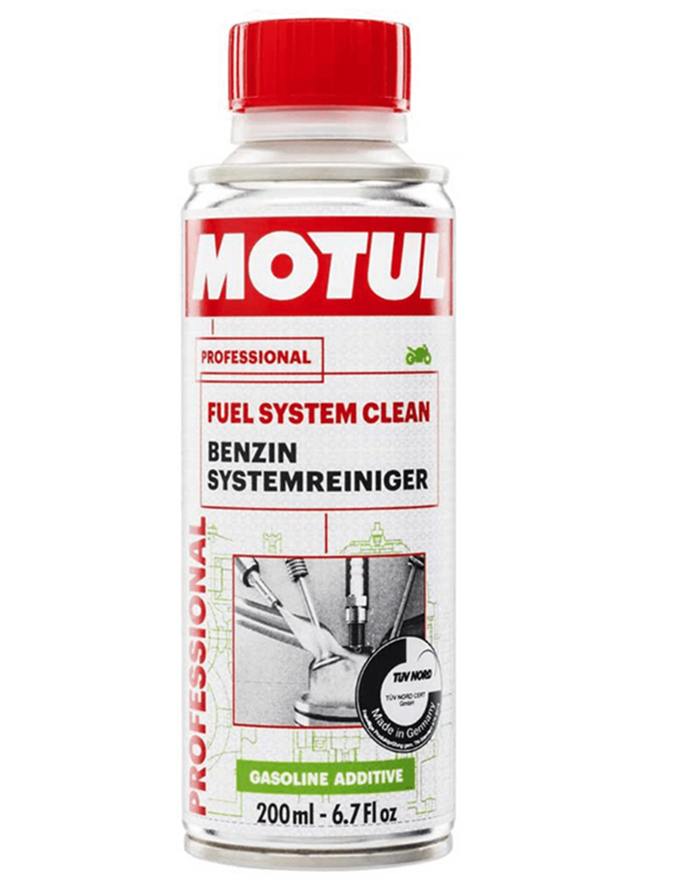 ACEITE MOTUL FUEL SYSTEM CLEAN MOTO 200 ML.